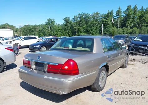 2003 Mercury Grand Marquis Gs из США, поврежденный, VIN 2MEFM74W83X657610